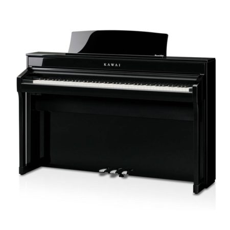 Digital Ebony Upright Piano